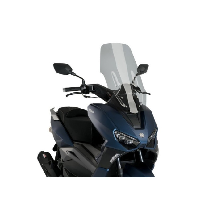 Pare-brise V-Tech Line Touring  20713 Puig pour Keeway Vieste 2021 et + Couleur Puig:Fumé Clair