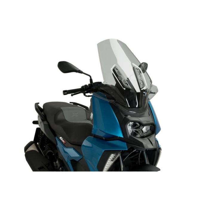 Pare-brise V-Tech Line Touring  20732 Puig pour BMW C400X Couleur Puig:Fumé Clair