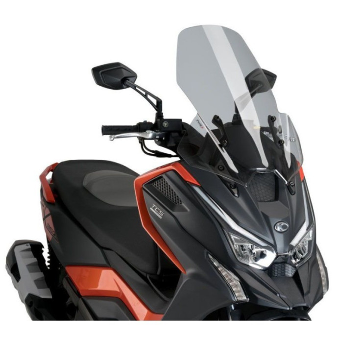 Pare-brise V-Tech Line Touring  21149 Puig pour Kymco DTX360 2022 et + Couleur Puig:Fumé Clair