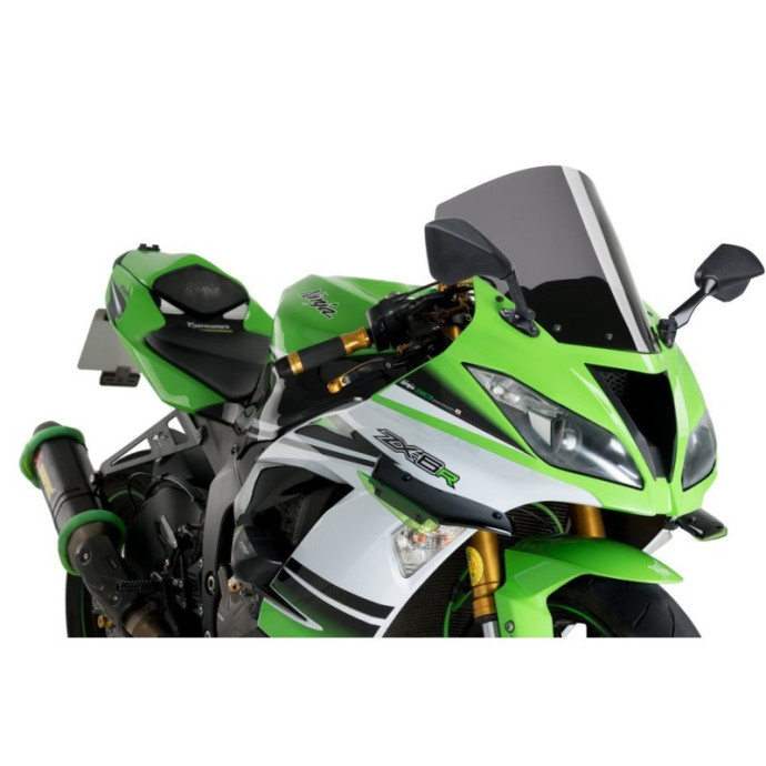 Puig - 3629 - Bulle R-RACER Kawasaki ZX-6R 636 2013-2019 Couleur Puig:Fumé Clair