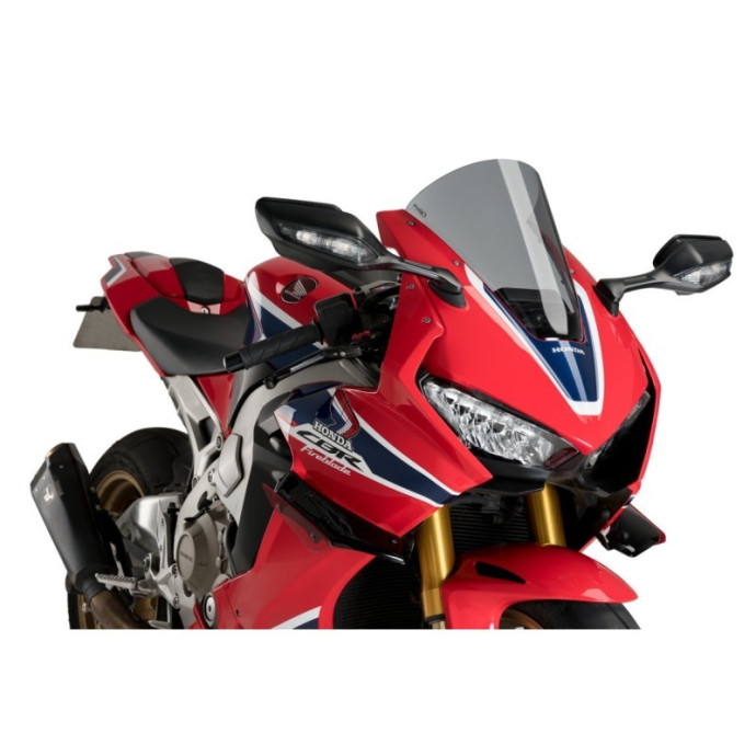 Puig - Bulle R-Racer 3630 pour Honda CBR1000RR FIREBLADE / SP 2017 et + Couleur Puig:Fumé Clair