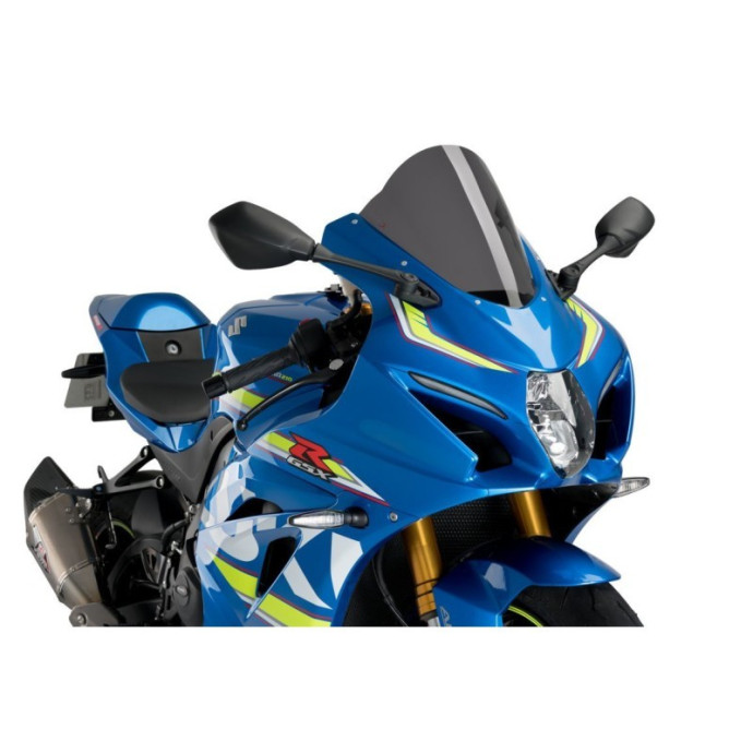 Puig - Bulle R-Racer 3631 - Suzuki GSXR1000 et GSXR1000R 2017-2019 Couleur Puig:Bleu