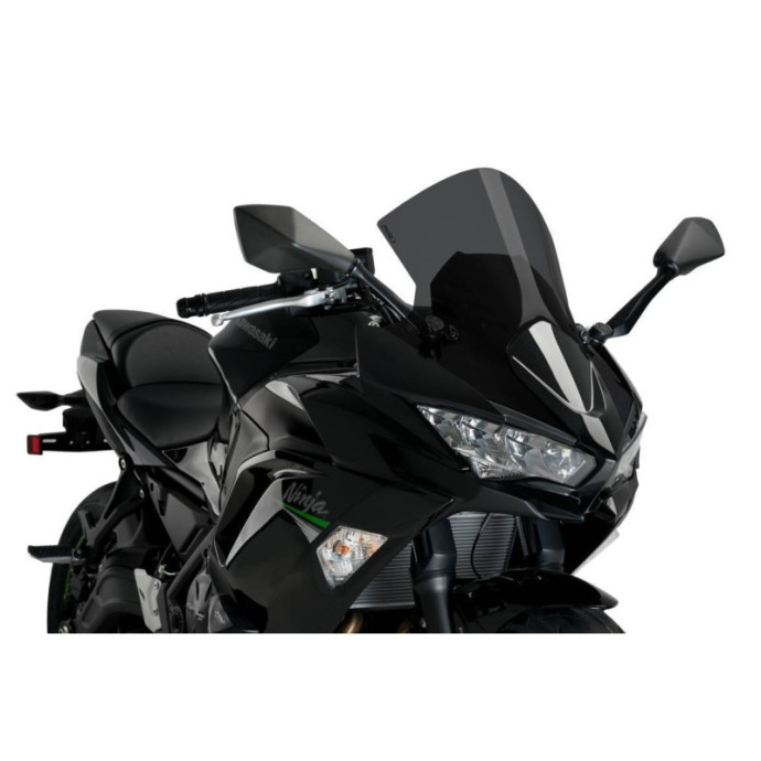 Puig - Bulle R-Racer 3880 pour KAWASAKI NINJA 650 2020 et + Couleur Puig:Fumé Foncé