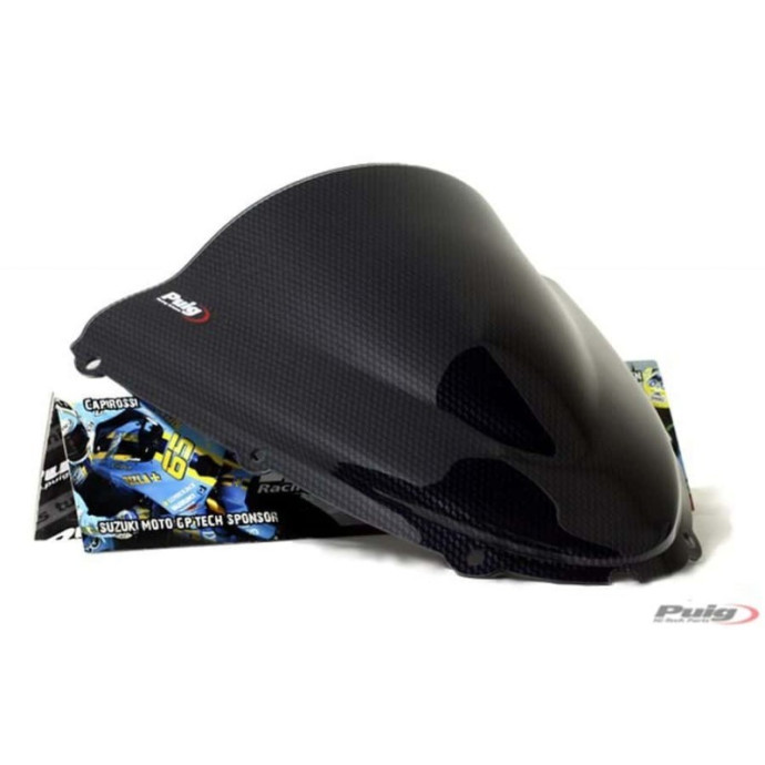 Puig - Bulle Racing 4053 - Kawasaki ZX-6R 2005-2008, ZX-10R 2006-2007 Couleur Puig:Apparence Carbone