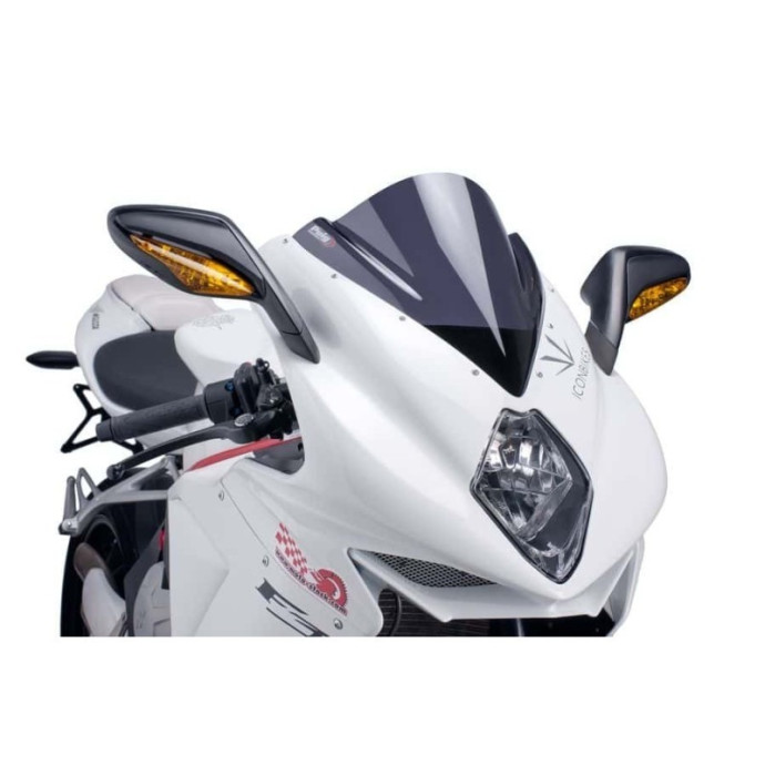 Puig - Bulle Racing 5651 - MV Agusta F3 675 2010 et +, et F3 800 2013 et + Couleur Puig:Fumé Foncé