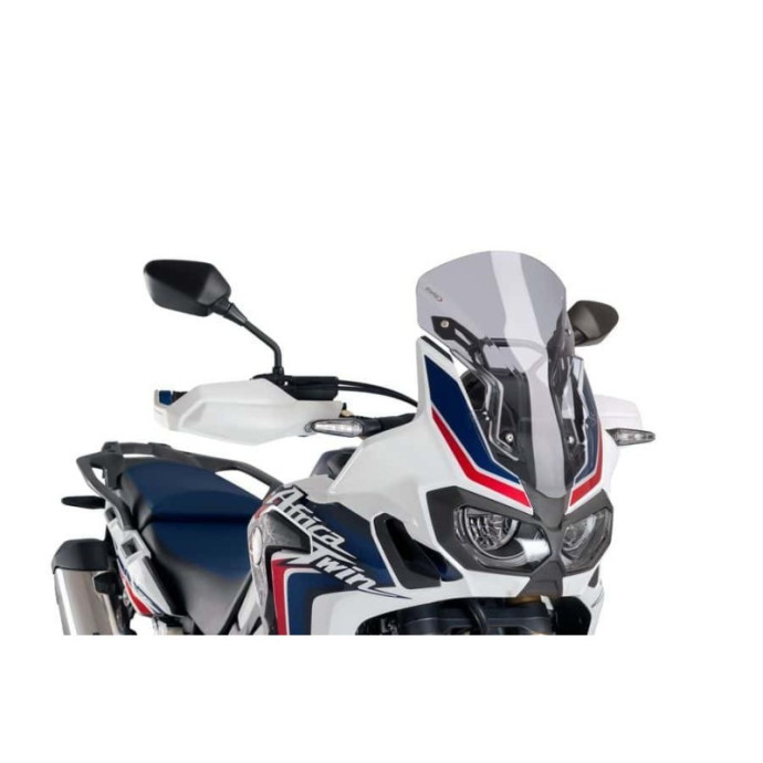 Puig - Bulle Racing 8904 - Honda CRF1000L AFRICA TWIN 2016-2019, CRF1000L AFRICA TWIN ADVENTURE SPORTS 20... Couleur Puig:Fumé C