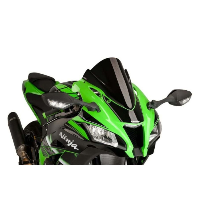Puig - Bulle Racing 8912 - Kawasaki ZX10R 2016-2019 Couleur Puig:Apparence Carbone