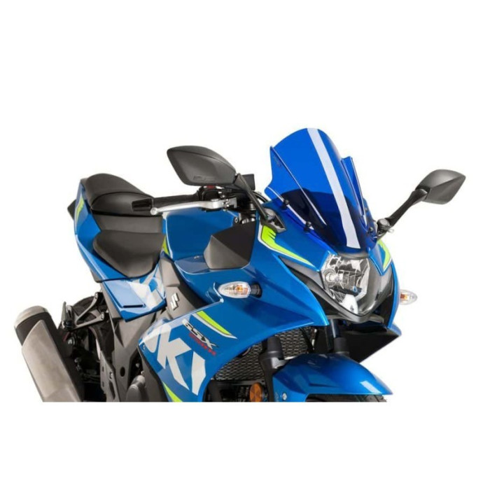 Puig - Bulle Racing 9722 - Suzuki GSX-R250 2017-2019 Couleur Puig:Apparence Carbone