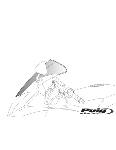 Puig - Bulle Standard 4054 - Suzuki GSX-R600 2006-2007, GSX-R750 2006-2007 