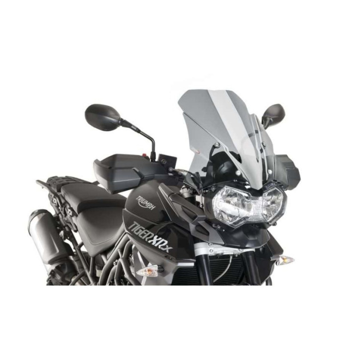 Puig - Bulle Touring 5652 - Triumph Tiger 800 XC 11-17, Tiger 800 XRX XCX et Tiger Explorer XC XR 15-17 Couleur Puig:Fumé Clair