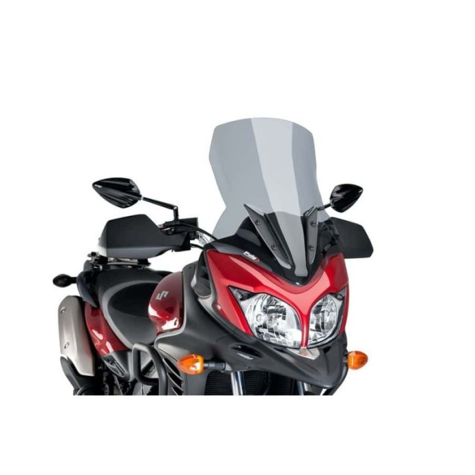 Puig - Bulle Touring 5895 - Suzuki DL650 V-STROM 2012-2016, DL650XT V-STROM 2015-2016 Couleur Puig:Fumé Clair