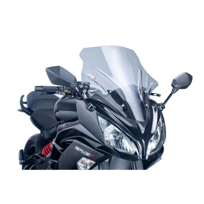 Puig - Bulle Touring 5998 - Kawasaki ER-6F 2012-2016 Couleur Puig:Fumé Clair