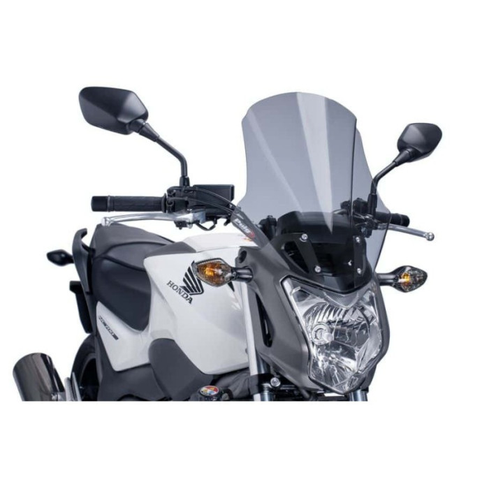 Puig - Bulle Touring 6361 - Honda NC700S 2012-2013, NC750S 2014-2019 Couleur Puig:Fumé Clair