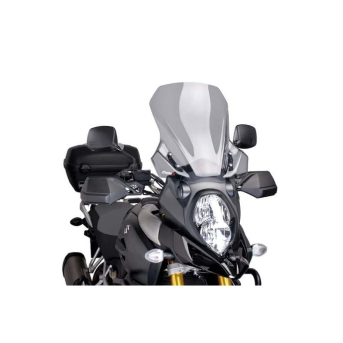 Puig - Bulle Touring 7229 - Suzuki DL1000 V-STROM 2014-2019, DL1000XT V-STROM 2017-2019 Couleur Puig:Fumé Clair