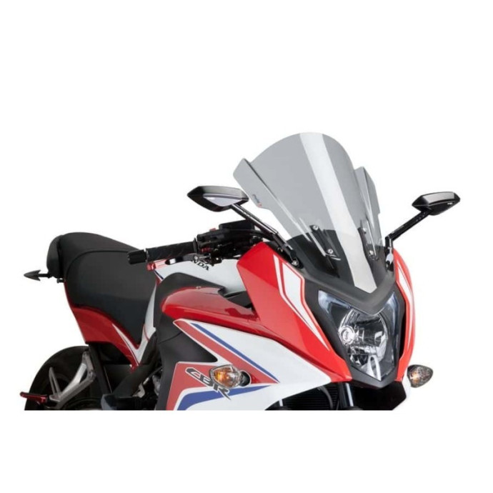 Puig - Bulle Touring 7595 - Honda CBR650F 2014-2019 Couleur Puig:Fumé Clair