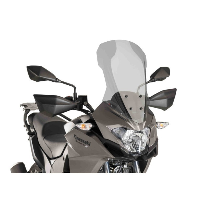 Puig - Bulle Touring 9710 - Kawasaki VERSYS-X 300 2017-2019 Couleur Puig:Fumé Clair