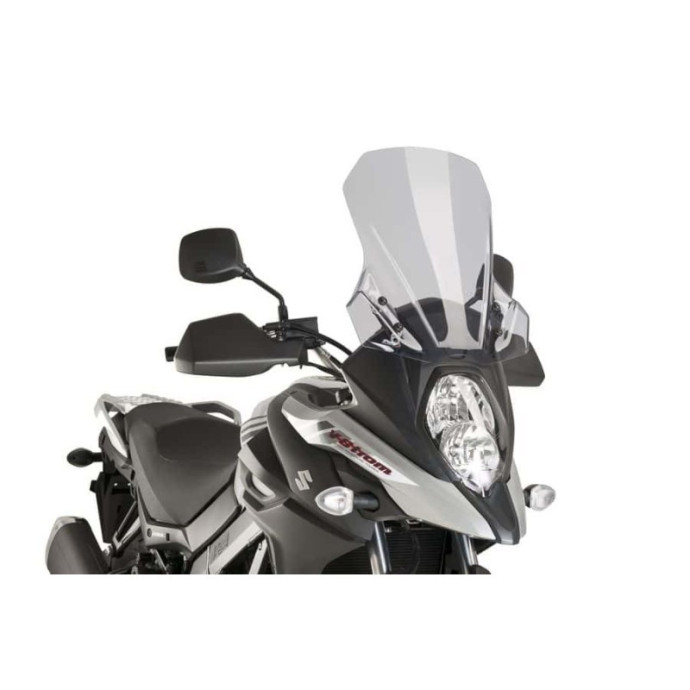 Puig - Bulle Touring 9719 - Suzuki DL650 V-STROM 2017-2019, DL650XT V-STROM 2017-2019 Couleur Puig:Fumé Clair