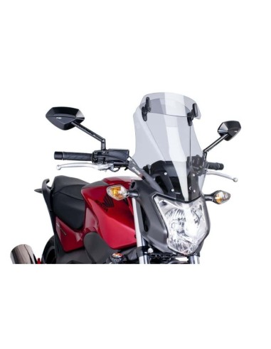 Puig - Bulle Touring avec déflecteur 6001H - Honda NC700S 2012-2013, NC750S 2014-2019 