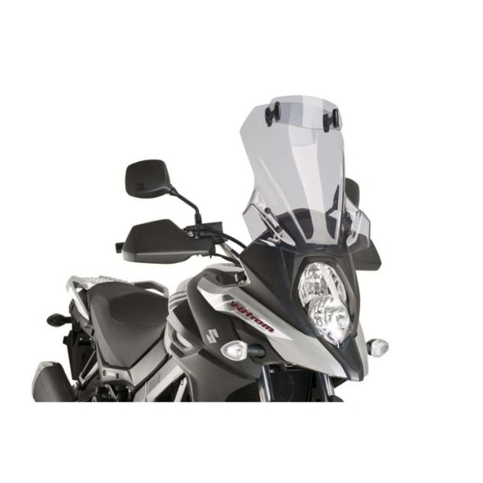 Puig - Bulle Touring avec déflecteur 9440H - Suzuki DL650 V-STROM 2017-2018, DL650XT V-STROM 2017-2019 Couleur Puig:Fumé Clair