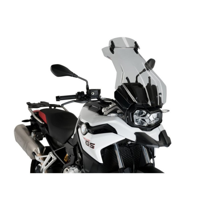 Puig - Bulle Touring avec déflecteur 9771H - BMW F750GS 2018-2019 Couleur Puig:Fumé Clair