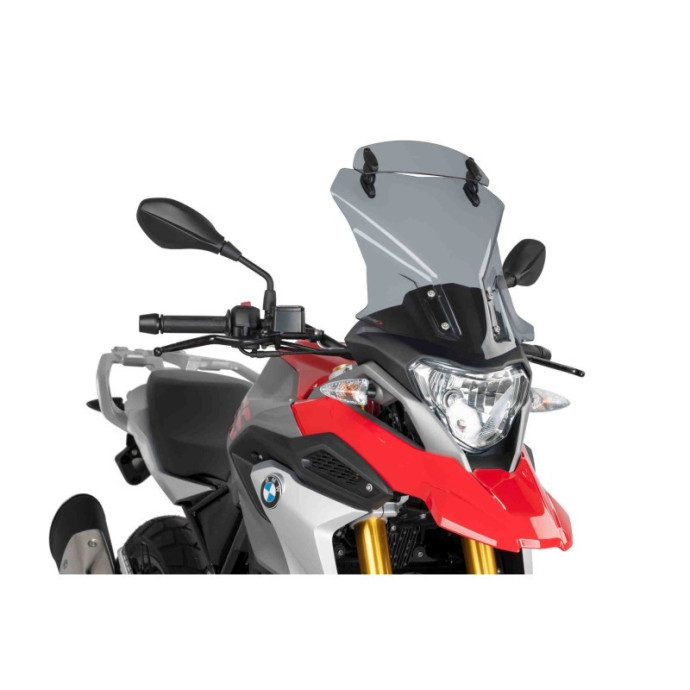 Puig - Bulle Touring avec déflecteur 9880H - BMW G310GS 2017-2019 Couleur Puig:Fumé Clair