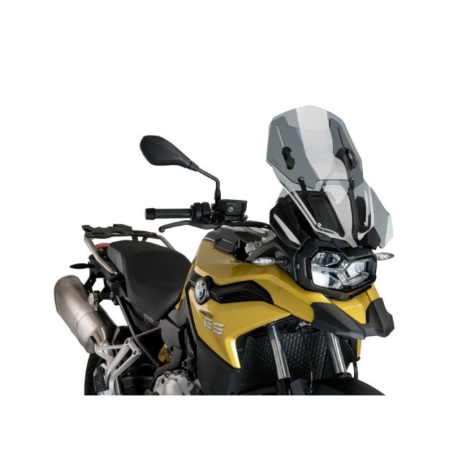 Puig - Bulle Touring Racing réglable 3178 - BMW F750GS 2018-2019 Couleur Puig:Fumé Clair