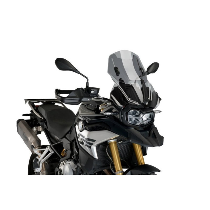 Puig - Bulle Touring Racing réglable 3179 - BMW F850GS 2018-2019, F850GS ADVENTURE 2019 Couleur Puig:Fumé Clair