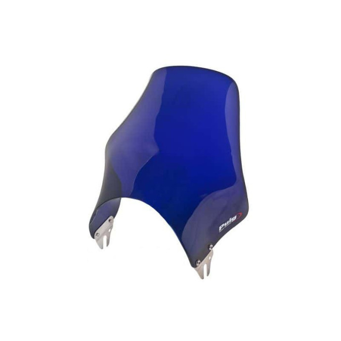 Puig - Pare-brise Naked 4112 - Suzuki GSF650 BANDIT 2005-2008, GSF1200 BANDIT 2006, GSF1250 BANDIT 2007-2009 Couleur Puig:Bleu
