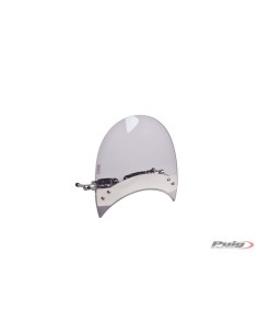 Puig - Pare-brise Roadster  0444 universel - FIXATION AUX BARRES DE FOURCHE  2