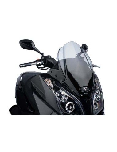 Puig - Pare-brise V-Tech Line Sport 5522 - Kymco Downtown 200 i 2009-2016 Couleur Puig:Fumé Clair