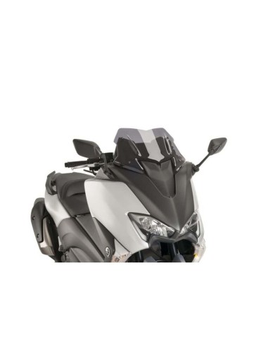 Puig - Pare-brise V-Tech Line Sport 9423 - Yamaha TMAX 530 / DX / SX 17-19, TMAX 560 TECH MAX 20 et + Couleur Puig:Fumé Clair