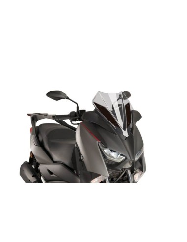Puig - Pare-brise V-Tech Line Sport 9474 - Yamaha XMAX 300 2017-2019, XMAX 125 et XMAX 400 2018 et + Couleur Puig:Fumé Clair