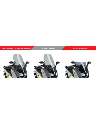 Puig - Pare-brise V-Tech Line Touring  1769 - BMW C EVOLUTION 2015-2019 Couleur Puig:Fumé Clair