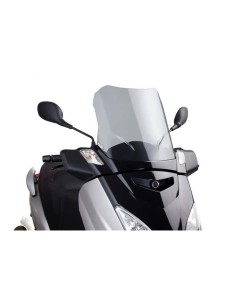 Puig - Pare-brise V-Tech Line Touring  5015 - Yamaha XMAX 125 et XMAX 250 2005-2009 Couleur Puig:Fumé Clair