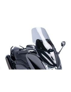 Puig - Pare-brise V-Tech Line Touring  6260 - Yamaha T-MAX 530 2012-2016 Couleur Puig:Fumé Clair