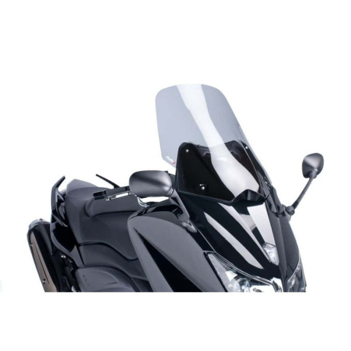 Puig - Pare-brise V-Tech Line Touring  6260 - Yamaha T-MAX 530 2012-2016 Couleur Puig:Fumé Clair