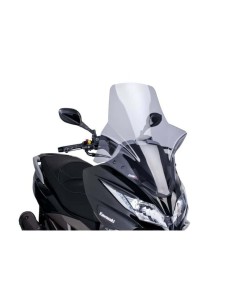 Puig - Pare-brise V-Tech Line Touring  7020 pour Kaxasaki J125 2016-2017 et J300 2014-2017 Couleur Puig:Fumé Clair