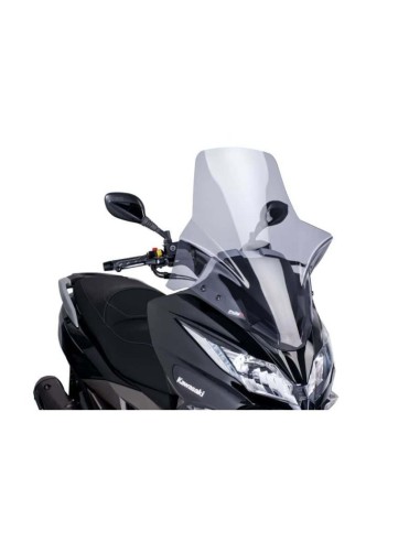 Puig - Pare-brise V-Tech Line Touring  7020 pour Kaxasaki J125 2016-2017 et J300 2014-2017 Couleur Puig:Fumé Clair