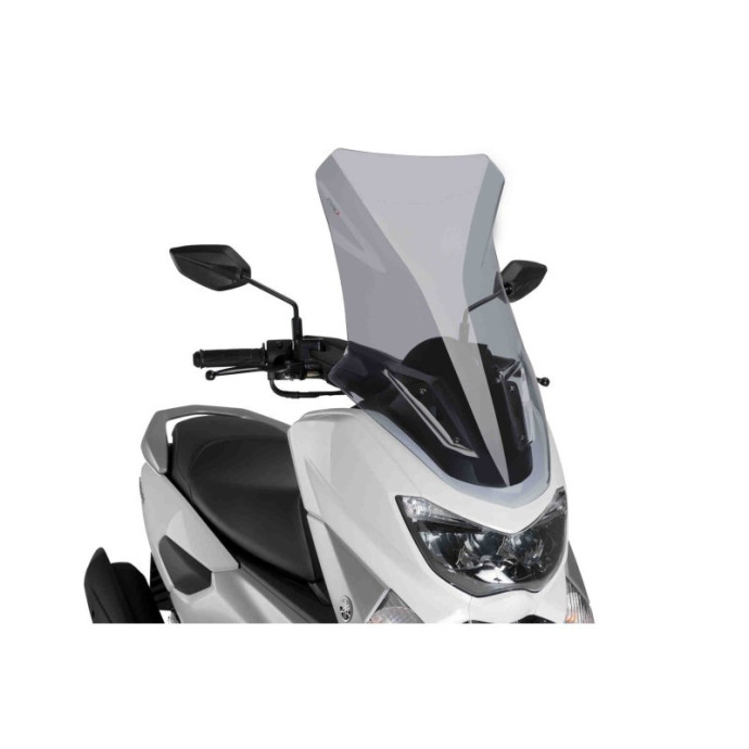 Puig - Pare-brise V-Tech Line Touring  8121 - Yamaha NMAX 125 2015-2019 Couleur Puig:Fumé Clair