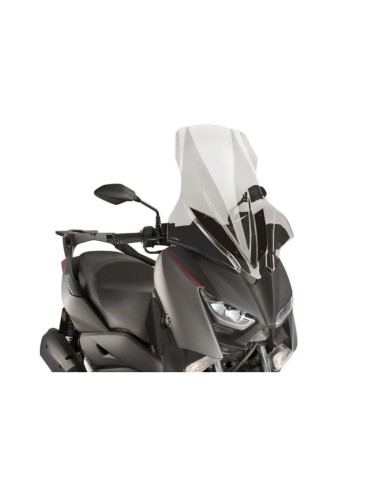 Puig - Pare-brise V-Tech Line Touring  9476 - Yamaha X-MAX 300 2017-2019, X-MAX 125 2018-2019, X-MAX 400 ... Couleur Puig:Fumé C