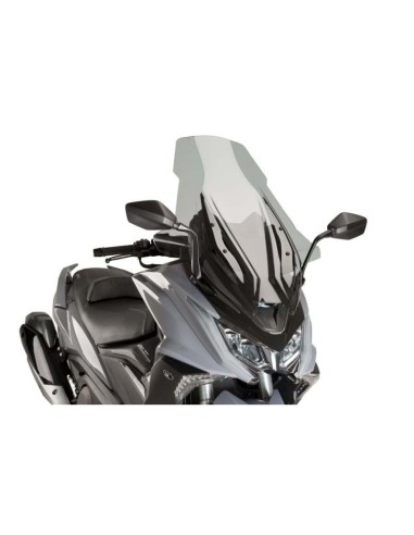 Puig - Pare-brise V-Tech Line Touring  9477 - Kymco AK550 2017-2022 Couleur Puig:Fumé Clair