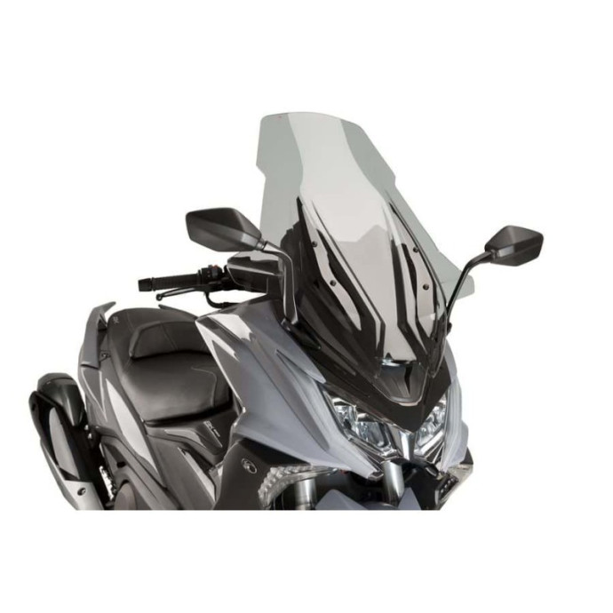 Puig - Pare-brise V-Tech Line Touring  9477 - Kymco AK550 2017-2022 Couleur Puig:Fumé Clair