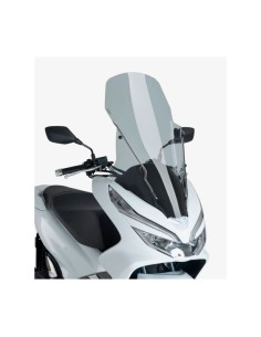 Puig - Pare-brise V-Tech Line Touring  9789 - Honda PCX 125 2018-2019, PCX 150 2018-2019 Couleur Puig:Fumé Clair