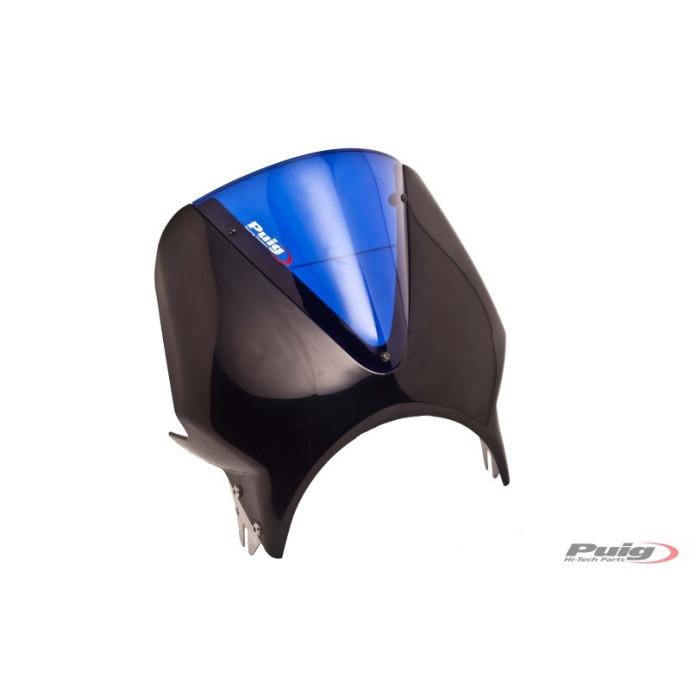 Puig - Pare-brise Vision 005N - Honda CB600F HORNET 2003-2004 Couleur Puig:Bleu