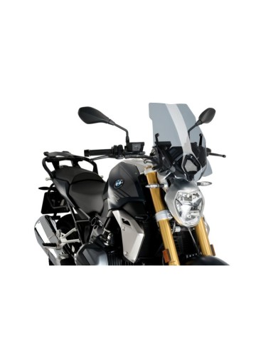 Puig - Saut de vent Naked New Generation Touring 3626 - BMW R1250R 2019 Couleur Puig:Fumé Clair