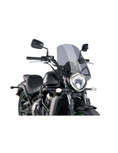 Puig - Saut de vent Naked New Generation Touring 8164 - Kawasaki VULCAN S 2015-2019, VULCAN S CAFE 2017-2019 Couleur Puig:Fumé C