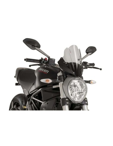 Puig - Saut de vent Naked New Generation Touring 8900 - Ducati MONSTER 1200 2014, MONSTER 797 2017-2019, MONSTER 821 2014-2018 C