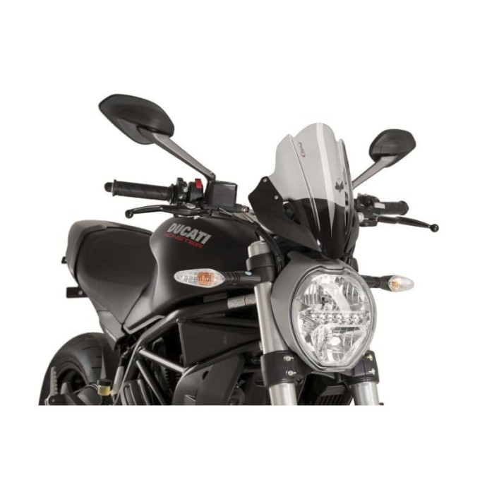Puig - Saut de vent Naked New Generation Touring 8900 - Ducati MONSTER 1200 2014, MONSTER 797 2017-2019, MONSTER 821 2014-2018 C
