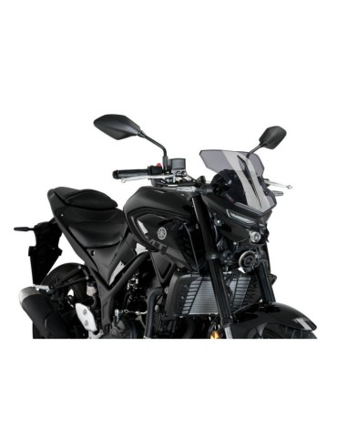 Puig - Saut-vent Naked New Generation Sport 20285 - Yamaha MT03 2020 et + Couleur Puig:Fumé Clair