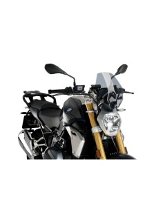 Puig - Saut-vent Naked New Generation Sport 3624 - BMW R1250R 2019 et + Couleur Puig:Fumé Clair